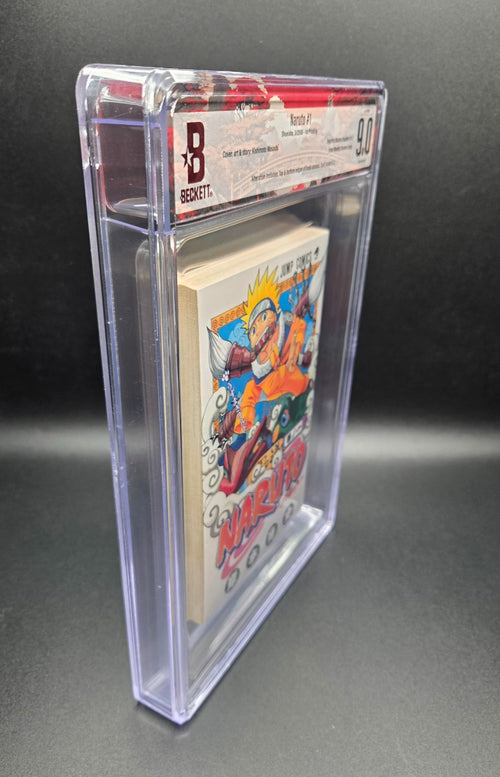 Boy'S Manga Bgs 9.0 Naruto 1 Vol.1 1St Printing Beckett Graded Book 2000 Jump