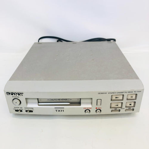 Sony Cd, Md Cassette Decks Tc-Tx11 8321
