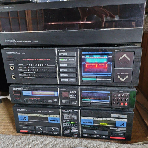 Pioneer Cd, Md Cassette Decks