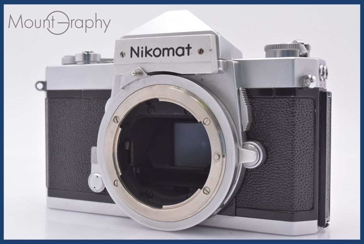 Slr Camera (Film) Nikon Nikomat Ft #Am3443