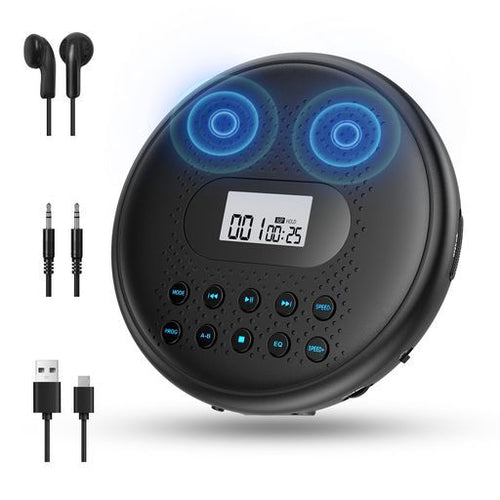 Portable Cd Player Arafunacd 1400Mah A