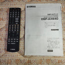 Av Amplifiers Yamaha Dsp-Ax640