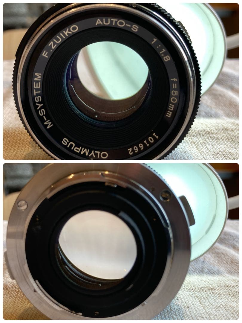 Olympus Slr Camera (Film) M-1 Om-1 &M F1.8