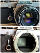 Olympus Slr Camera (Film) M-1 Om-1 &M F1.8