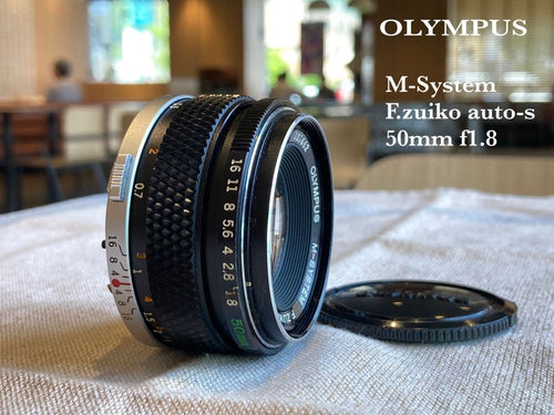 Olympus Slr Camera (Film) M-1 Om-1 &M F1.8