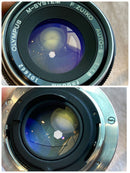 Olympus Slr Camera (Film) M-1 Om-1 &M F1.8