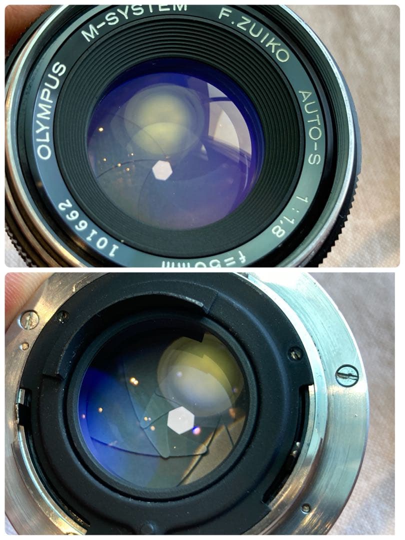 Olympus Slr Camera (Film) M-1 Om-1 &M F1.8