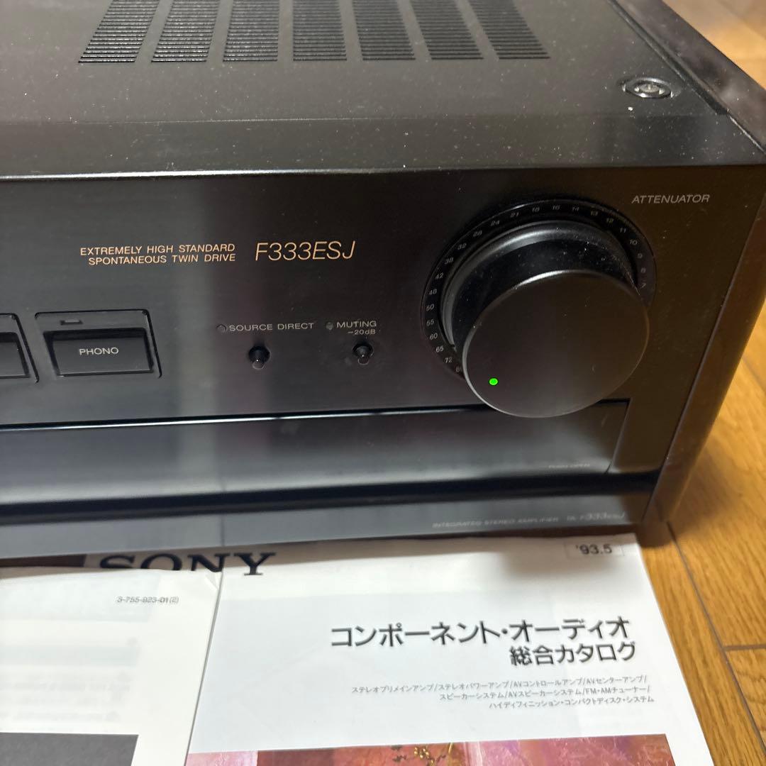 Sony Integrated Amplifiers Ta-F333Esj Ok