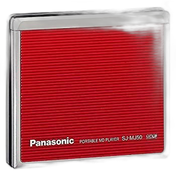 Portable Md Player Panasonic Sj-Mj50-R Mdlp