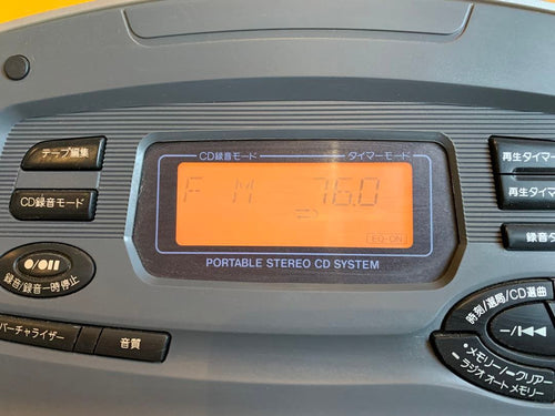Cd, Md Cassette Decks Panasonic Rx-Ed75