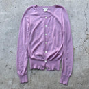 Dries Van Noten Long-Sleeve Dris Purple Cardigan
