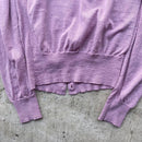 Dries Van Noten Long-Sleeve Dris Purple Cardigan