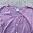 Dries Van Noten Long-Sleeve Dris Purple Cardigan