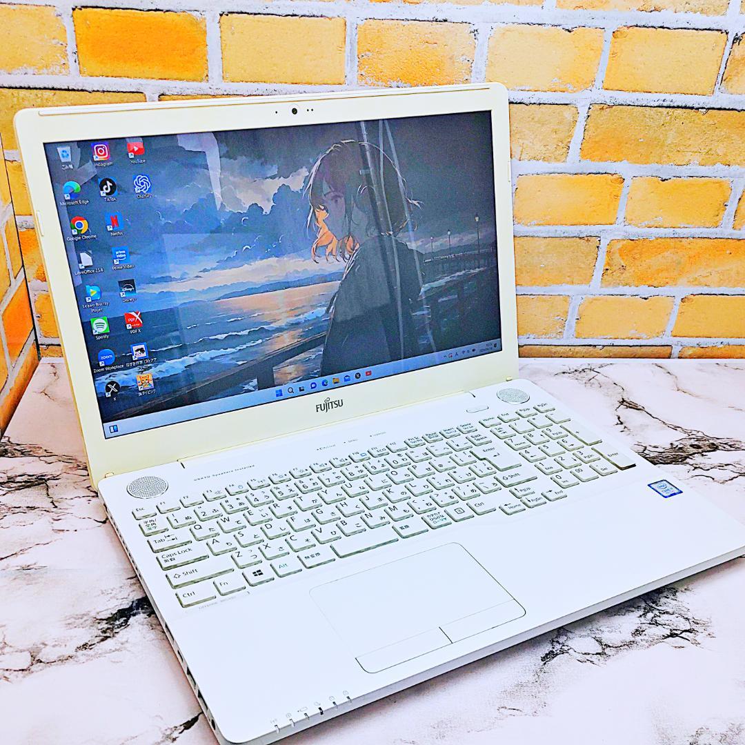 Fujitsu Windows Notebook Body Hdd500G I7 8G