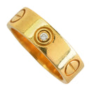 Cartier Ring 3P K18Yg 750 6.6G 9.5 #50 F-Ya1258