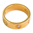 Cartier Ring 3P K18Yg 750 6.6G 9.5 #50 F-Ya1258