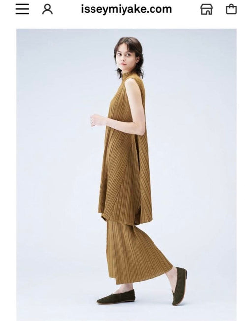 Pleats Please Sleeveless Mellow