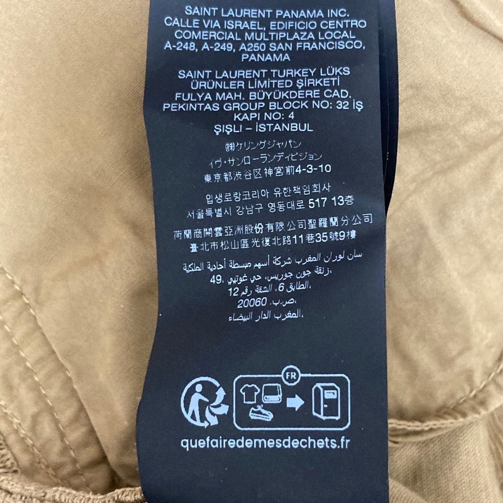 Saint Laurent Slacks Paris 2025 705103 25 160/64Y Used