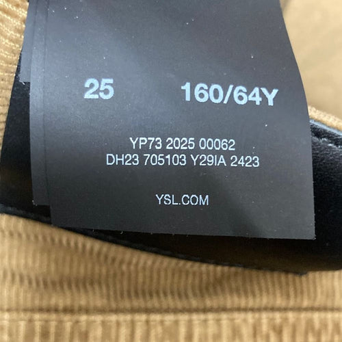 Saint Laurent Slacks Paris 2025 705103 25 160/64Y Used