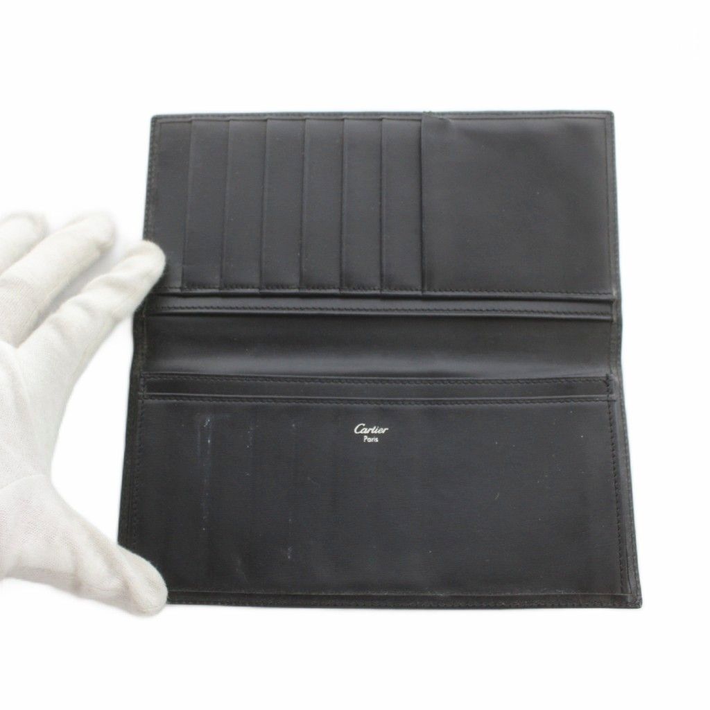 Cartier Long Wallet Gy18 /Mq Oh