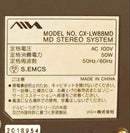 Sony Mini Component Systems Xr-W88Md Wmd