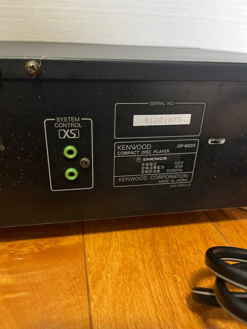 Kenwood Cd Sacd Player Dp-6020 1989