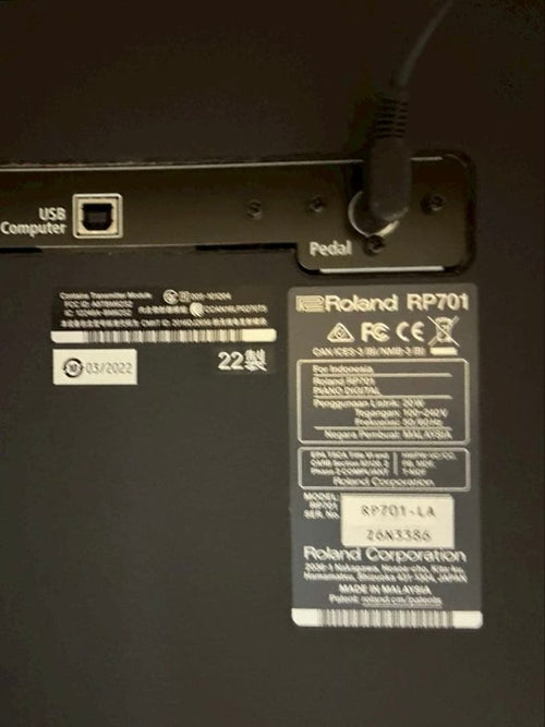 Roland Keyboard Electronic Piano Rp-701-La 2022