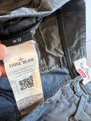 Stone Island Work Pants, Cargo Painter'S Supreme Reactive Ice Camo