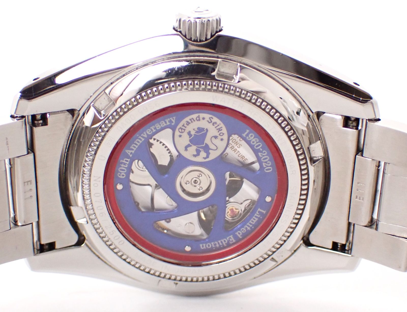 Grand Seiko Automatic Winding Clock 9S65-00V0/Sbgr321 Ss At 60 2500