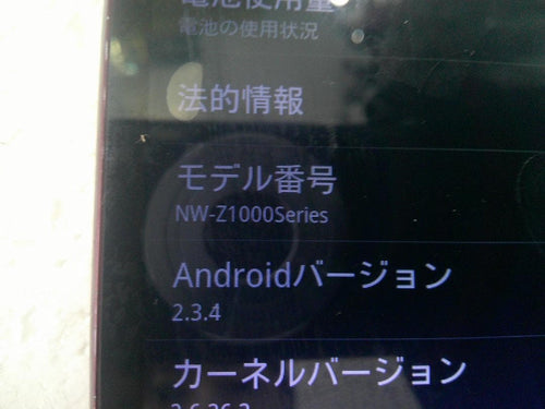 Sony Digital Audio Players Walkman Nw-Z1000