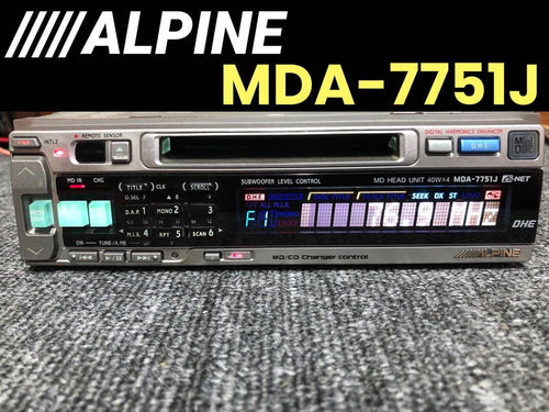 Alpine Deck Player Changer Mda-7751J Md