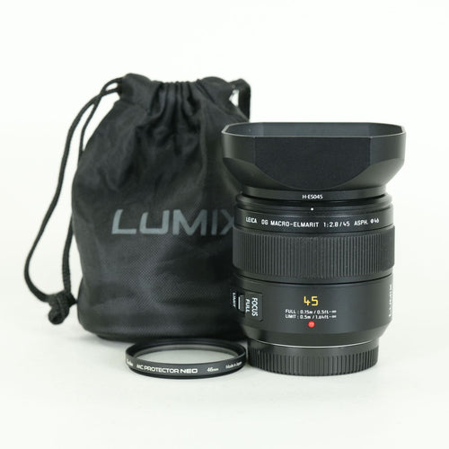 Panasonic Lens (Single Focus) Leica Dg Macro-Elmarit F2.8 Asph. Mega O.I.S.
