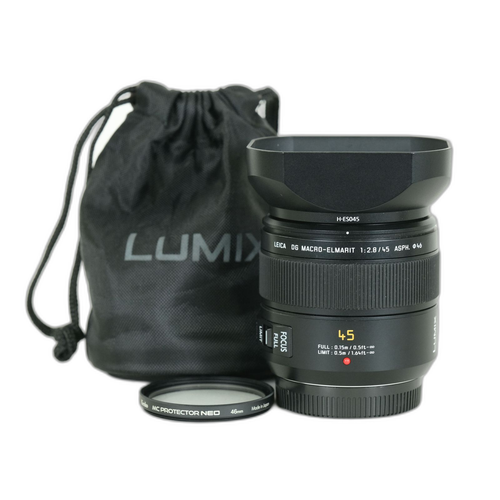 Panasonic Lens (Single Focus) Leica Dg Macro-Elmarit F2.8 Asph. Mega O.I.S.