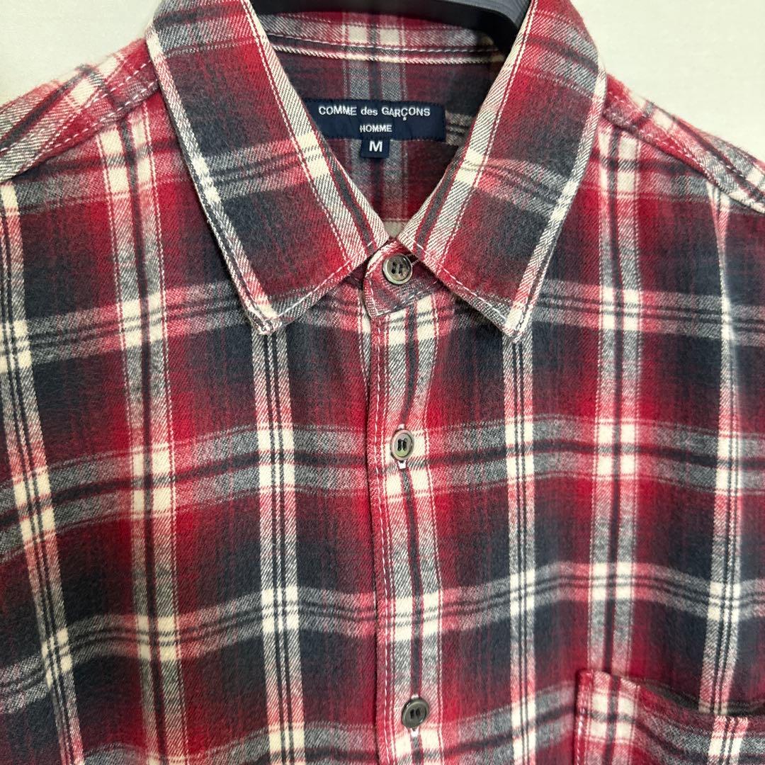 Comme Des Garcons Homme Flannel Shirts Ad2011