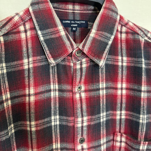 Comme Des Garcons Homme Flannel Shirts Ad2011
