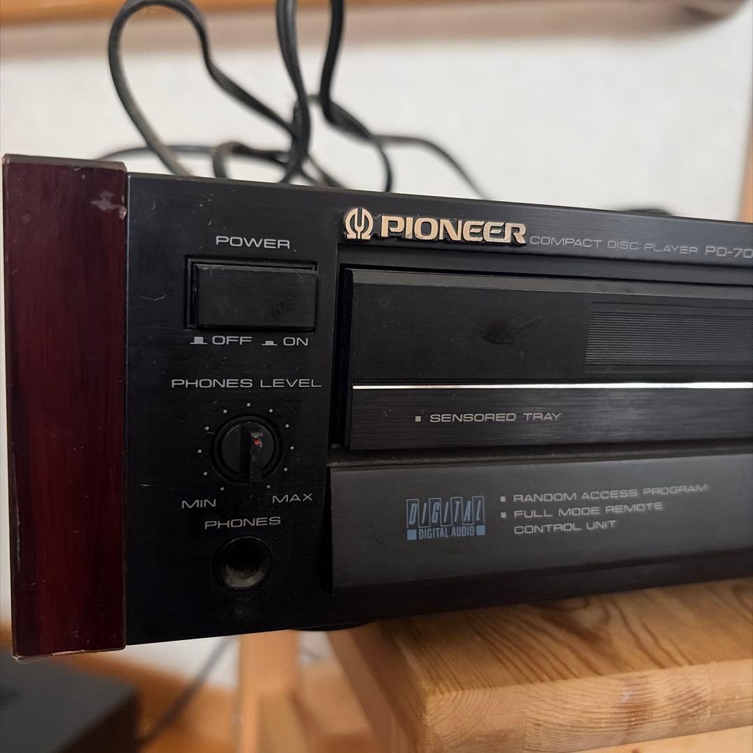 Pioneer Cd, Md Cassette Decks Conpact Disc Player