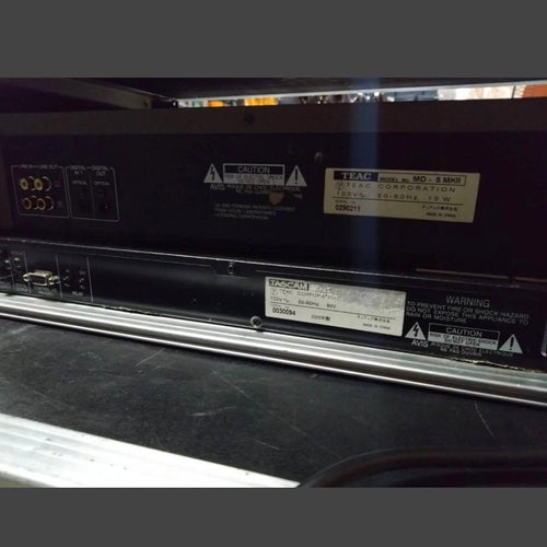 Tascam Cd Sacd Players Cd-01U Teac Md-5Mkii