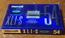 Maxell Cassette Tapes Xli-S 54 E