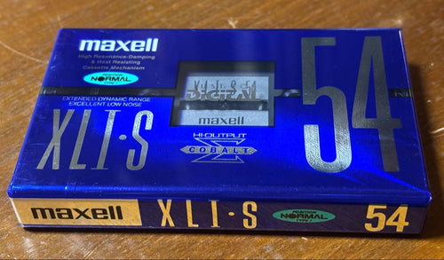 Maxell Cassette Tapes Xli-S 54 E