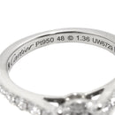 Cartier Ring 1895 #48 1.36Ct D/Vvs2/3Ex Pt Solitaire 90323667