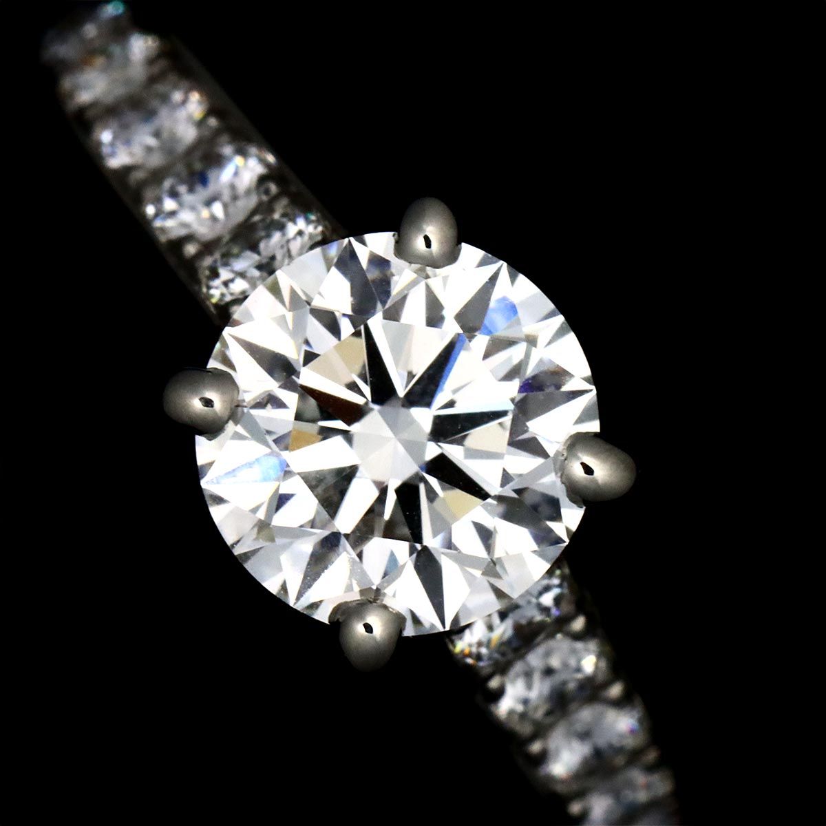 Cartier Ring 1895 #48 1.36Ct D/Vvs2/3Ex Pt Solitaire 90323667