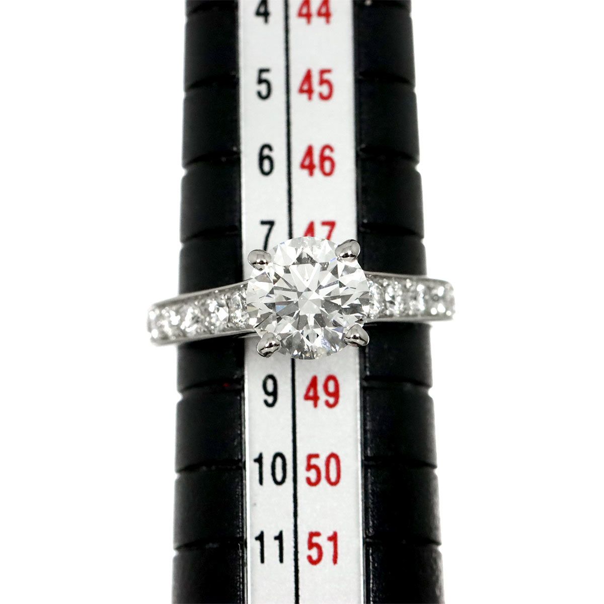 Cartier Ring 1895 #48 1.36Ct D/Vvs2/3Ex Pt Solitaire 90323667