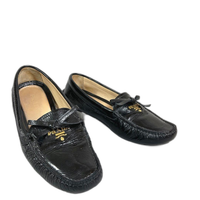 Prada Loafers Leather Shoes 22.5