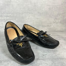 Prada Loafers Leather Shoes 22.5