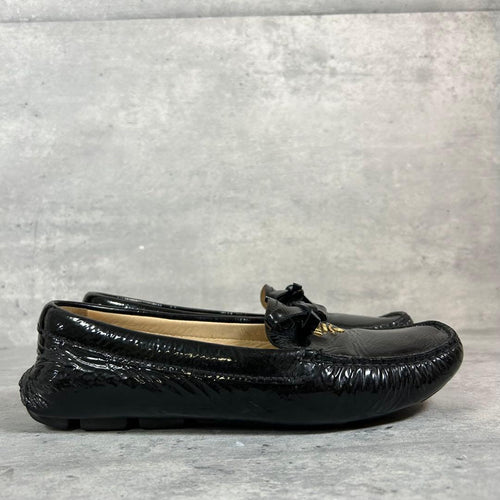 Prada Loafers Leather Shoes 22.5