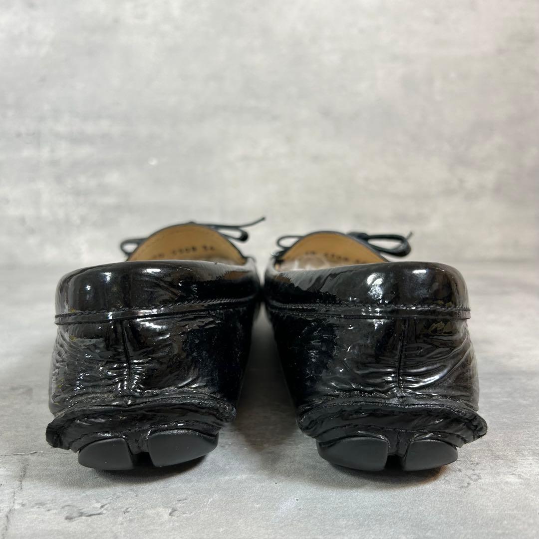 Prada Loafers Leather Shoes 22.5