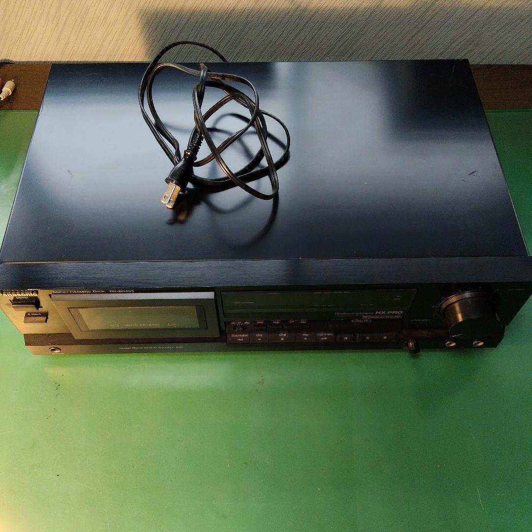 Panasonic Cd, Md Cassette Decks Stereo Deck Rs-Br465