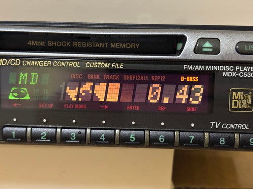 Sony Decks, Players Changers 1Din Md Mdx-C5300