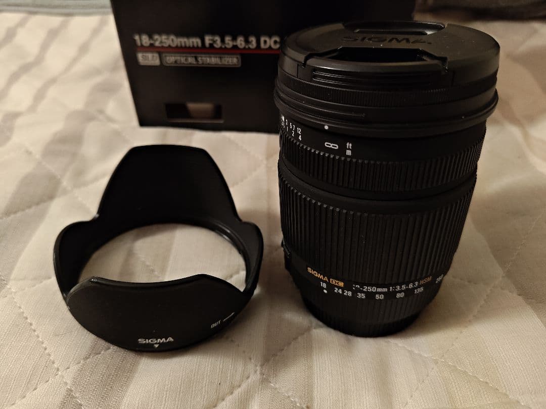 Sigma Zoom Lenses 18-250Mm F3.5-6.3 Dc Os Hsm