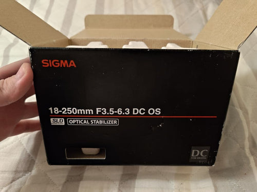 Sigma Zoom Lenses 18-250Mm F3.5-6.3 Dc Os Hsm